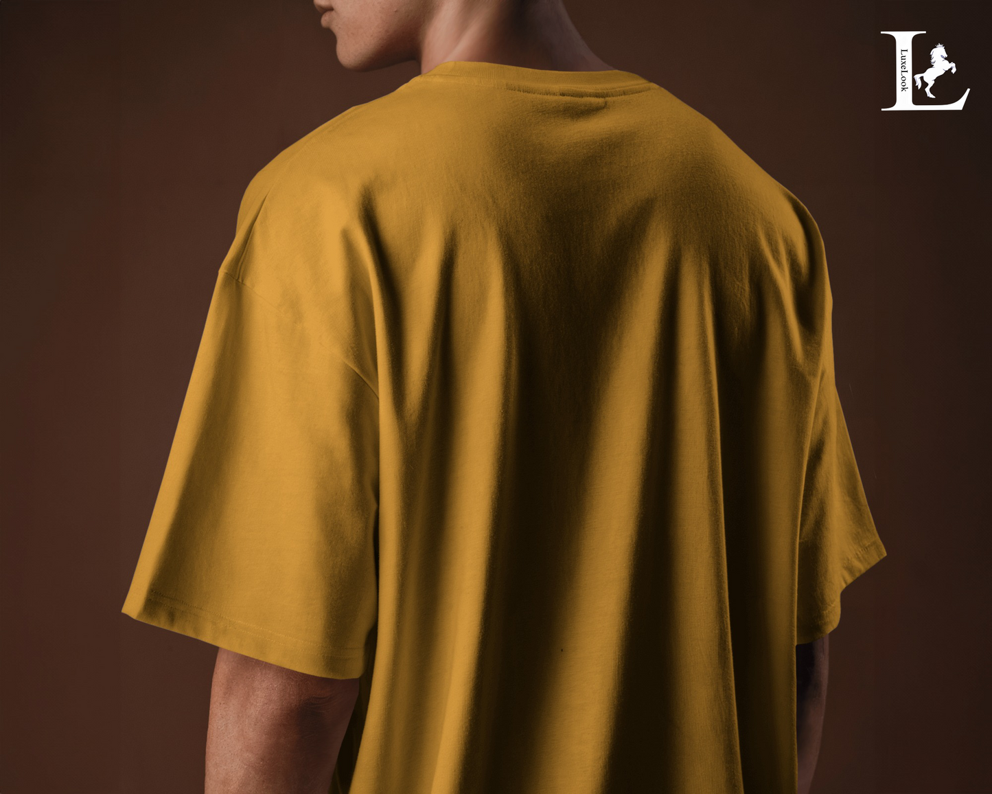 Unisex Oversized Classic T-Shirt Golden Yellow S